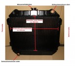 Überholung, Netzerneuerung, Kühler, Wasserkühler, Ford Capri, Schaltgetriebe, 2,0 und 2,3 und 2,8 L