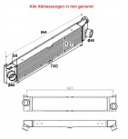 Ladeluftkühler, Turbokühler Fiat Ducato