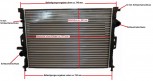 Kühler, Wasserkühler, Ford Mondeo IV (4), Galaxy, S-Max