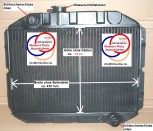 NEUNETZKÜHLER, Austauschkühler, ST Wasserkühler Ford Escort 1 & 2 sowie Ford Capri