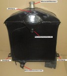 Netzerneuerung Wasserkühler, Kühler Überholung, Ford Modell A, 1928