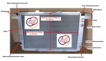 Neuer AT Kühler / AT Wasserkühler Vollaluminium, Mercedes, R129, W129, SL 280 u. SL 320