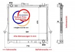 KÜHLER, Wasserkühler, Isuzu D-MAX, Isuzu PickUp