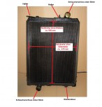 Kuehler, Wasserkuehler, Fendt 300