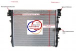 Kühler, Wasserkühler, Jeep Wrangler III ( JK ), 3,8 L ab Bj. 04.07