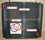 Kühlerüberholung - Kühler Wasserkühler - Jaguar E Type Netzerneuerung