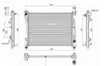 Kühler, Wasserkühler,  Jeep Grand Cherokee IV, WK / WK2