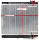 Kühler Wasserkühler Kia Carneval III,  2,9 CRDI, ATM und Schalter