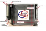 KÜHLER, Wasserkühler BMW E36, Z3, Schalt- & Automatikgetriebe m. Klima