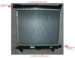 Wasserkühler, Kühler, Mercedes W201, W124, T124, C124, Schaltgetr. oh. Klima