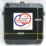 KÜHLER, Wasserkühler NEU für OPEL Manta B, Opel Ascona B, Rekord E Schaltgetriebe