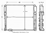 Kuehler, NR Wasserkuehler, Mercedes W211, S211, C219 zu 2115003202