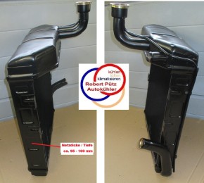 Kühler Überholung, Netzerneuerung (70mm) Wasserkühler Mercedes Adenauer, Mercedes W186, W189, Adenauer 300, 300b, 300c, 300d, CD