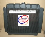 Netzerneuerung Wasserkühler, Kühler Überholung, Mercedes / 8 W115, Schaltgetriebe