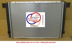 KÜHLER Wasserkühler neu, Mercedes, R129, W129, SL 500
