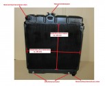 Wasserkühler, Kühler Überholung für Mercedes 250 CE, 250 C, 250 Coupe, W114, Automatikgetriebe (542)