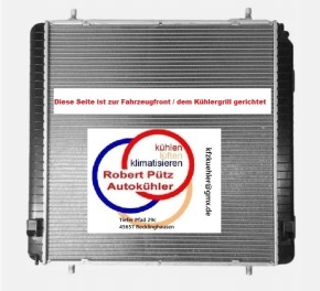 Kühler NR Wasserkühler, Mercedes G Klasse , W463, Bj. 2008 - 2015, Schalter und Automatik