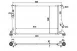 Wasserkühler, Kühler Mazda 5, 1,8 & 2,0 L, Schalter mit Klima