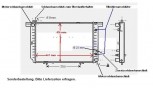 KÜHLER Wasserkühler neu, Mercedes, R129, W129, SL 500