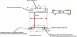 Kühler, Wasserkühler, Mercedes W202, S202,, W208, W210, (NR) A/M