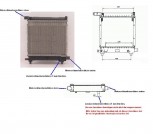 Wasserkühler Kühler, Mercedes W124, T124, C124, Schalter ohne Klima