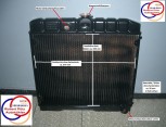 Wasserkühler, Kühler Überholung (STN-40) für MERCEDES W108, W109, Schaltgetriebe, teilw. W111
