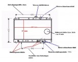 Kühler, Wasserkühler, Proton Persona, Automatikgetriebe ohne Klima, 1,6 bis 1,8
