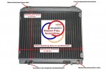 Mercedes, W113, 230 SL & 250 SL & 280 SL, Pagode, Automatik, Wasserkühler LV Netzerneuerung, Kühler Überholung