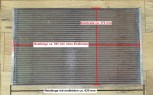 Kühlernetzanfertigung 595*370*32 aus Kupfer / Messing
