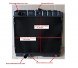 Wasserkühler, Kühler Überholung (HL) für MERCEDES W108, W109, 6,3 V8