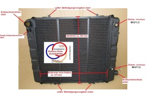 Kühlerüberholung, ST Netzerneuerung, Instandsetzung, Kühler, Opel, Commodore C, Monza A, Senator A,  Automatikgetriebe