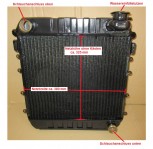 Kühler Netzerneuerung m. Standardnetz, Wasserkühler Netzerneuerung ST, ,  Opel GT von 1968 - 1973, 1,9 L