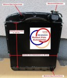 Kühlerüberholung, Netzerneuerung, Instandsetzung, Wasserkühler, Kühler, Opel Kapitän Bj. 1961