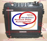 Generalüberholung Wasserkühler mit Hochleistungnetz Kühler, Opel Kadett C, Manta A, Ascona A, Rekord D Schaltgetriebe