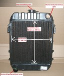 Überholung, Neuerung, KÜHLER, Wasserkühler,, OPEL, Kadett C & Kadett B, Schaltgetriebe