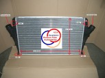 Ladeluftkühler Opel 1,9 CDTi, Signum, Vectra C, Fiat Croma 1,9 D