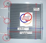 Klimakondensator linker Kondensator, Porsche 911 / 991 und Porsche Boxster 981 und Porsche Cayman 981