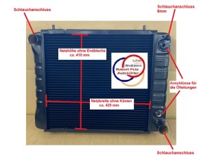 Kühlerüberholung, Kühler / Wasserkühler Netzerneuerung für Oldtimer Land Rover, Discovery 1