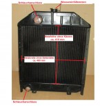 Kühlerüberholung, Kühler / Wasserkühler Netzerneuerung bei Traktor, Trecker, Radlader Kühler