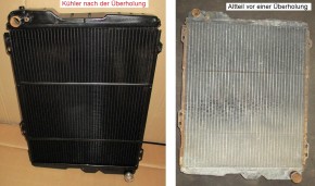 HL - KÜHLER, Wasserkühler Neuaufbau (HL-50), Audi, UR Quattro / Urquattro