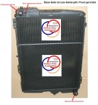 ST - Kühler Netzerneuerung, Wasserkühler Neuaufbau, Audi, UR Quattro / Urquattro