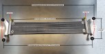 Niedertemperaturkühler, kühler, Wasserkühler, Audi Q7 (4L), VW Touareg (7LA, 7L6, 7L7)
