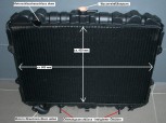 Kühler, Wasserkühler Generalüberholung, NEUAUFBAU bei ihrem Altkühler, Hyundai, Galloper II, 3,0 V6, Automatik