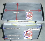 KÜHLER, Wasserkühler, Fiat Ducato, Citroen Jumper, Peugeot Boxer