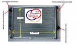 KÜHLER, Wasserkühler, BMW E34, 2,5 TDS, Schalter mit Klima, 17112244542