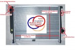 KÜHLER, ErstausrüsterversionWasserkühler, BMW M3 & M3,2 Serie, BMW E36, BMW Z3, Schalter