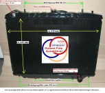 KÜHLER Wasserkühler, OPEL Frontera B  3,2 i Benziner Schaltgetriebe