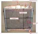 Wasserkühler Kühler Neuaufbau / Überholung bei309 . 003  auch bei L 408 auch bei L 409