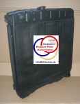 Neuaufbau, inkl. Leistungsverbesserten Kühlernetz, Kühler Wasserkühler Mercedes G Klasse W460 W461, Mercedes Puch / Wolf, mit Ölkühler unten