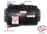Kühler, Wasserkühler MG GT 1,8, MGB GT 1,8 / 01.66 - 11.80